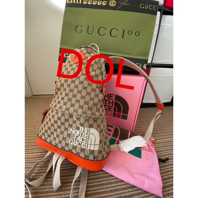 安いそれに目立つ Gucci - グッチ×ノースフェイス リュック face north