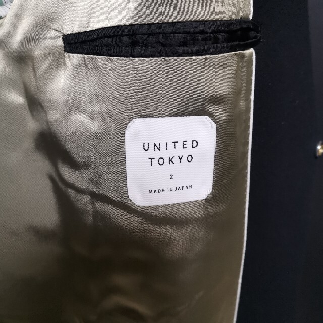 united tokyo19A/W super'180ノーカラーコート