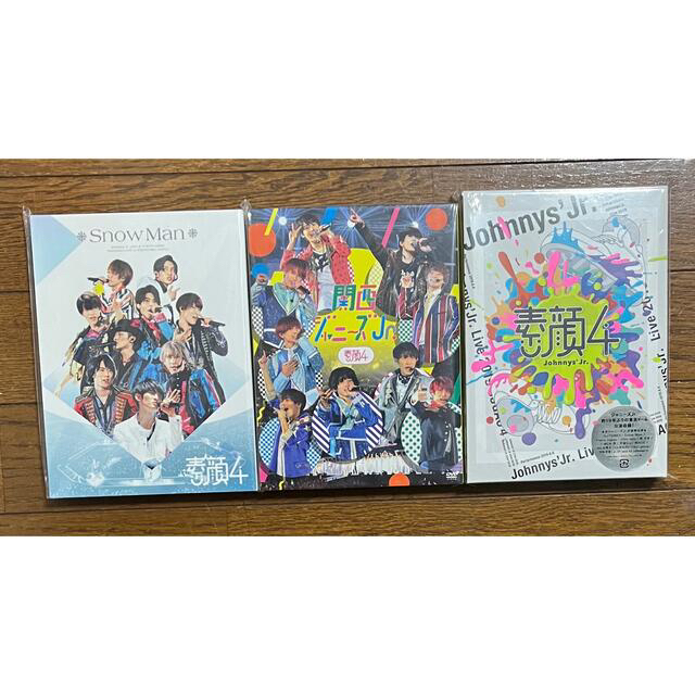 素顔4 ジャニーズJr. Snow Man 関西ジャニーズJr. DVDJohnny