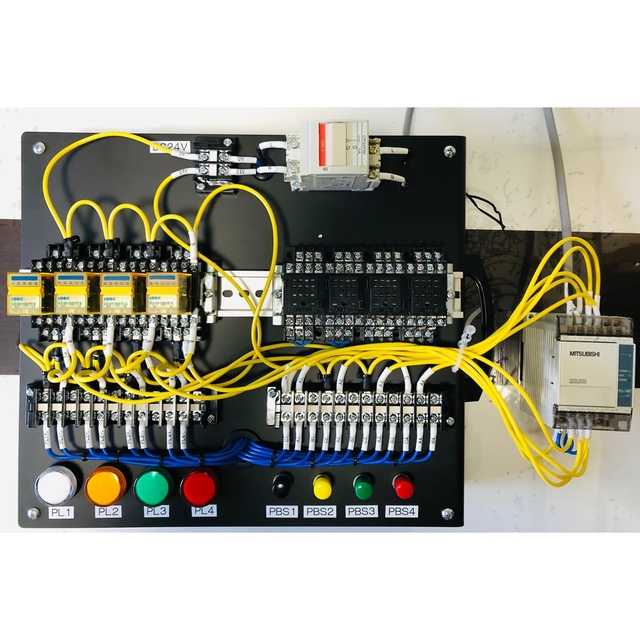 機械保全1級・2級　機械保全技能検定　電気系保全作業　実技 検定盤　電気保全