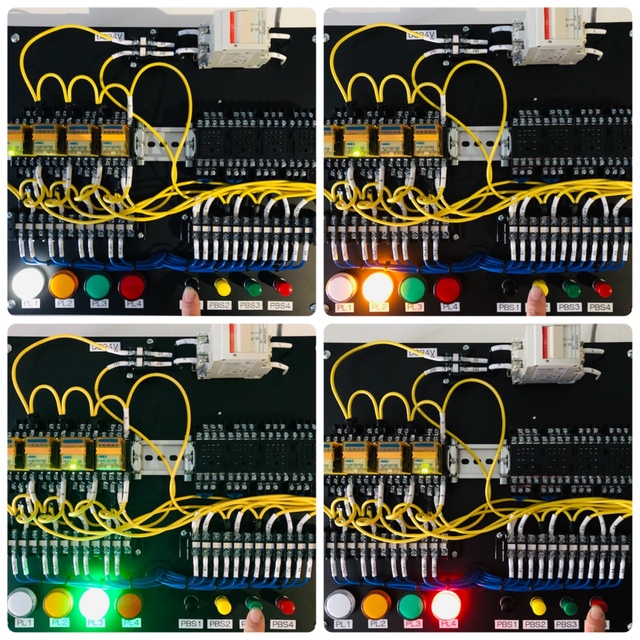 機械保全1級・2級　機械保全技能検定　電気系保全作業　実技 検定盤　電気保全