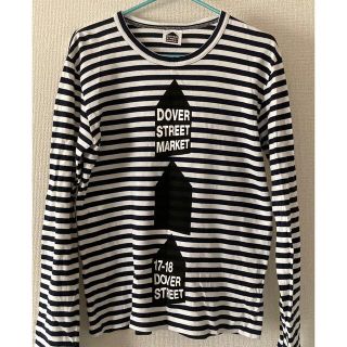 コムデギャルソン(COMME des GARCONS)のdover street market  ロン T ボーダー サイズ M(Tシャツ/カットソー(七分/長袖))