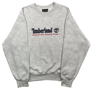 予約販売 USA製Timberland ティンバーランド 刺繍ロゴ スウェット