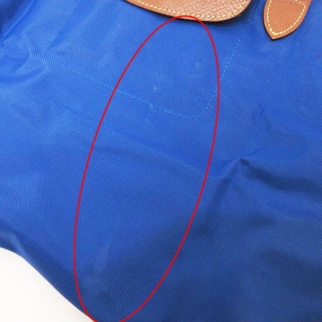 LONGCHAMP(ロンシャン)のロンシャン ル・プリアージュ トートバッグ 折りたたみ ブルー ブラウン M 鞄 レディースのバッグ(トートバッグ)の商品写真