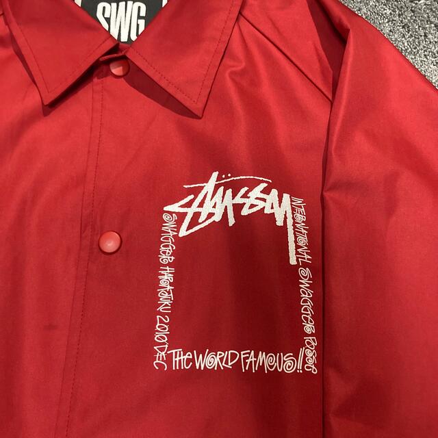 【レア】STUSSY SWG ステューシー スワッガー　コラボ　コーチジャケット