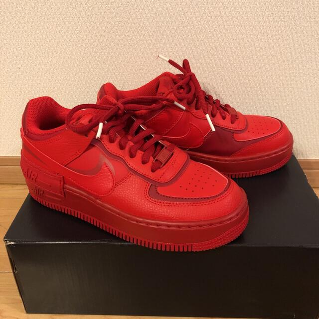 美品 NIKE WMNS AIR FORCE ナイキ エア フォース シャドウ - スニーカー