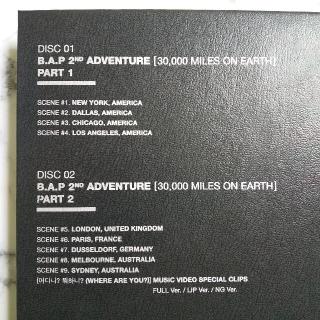 B.A.P 2nd ADVENTURE 【30,000 限定】★中古★1個 【封入特典のみ】B.A.P ビーエーピー★2nd ADVENTUREフォトカード