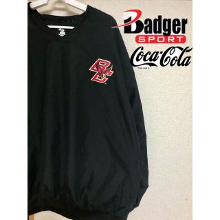 コカコーラ(コカ・コーラ)の【希少品】Badger SPORT コカ・コーラ ナイロンプルオーバー古着メンズ(ナイロンジャケット)