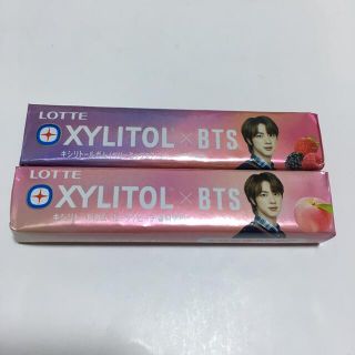 ボウダンショウネンダン(防弾少年団(BTS))のBTS xylitol ベリーミックス ピーチ JIN ジン(菓子/デザート)