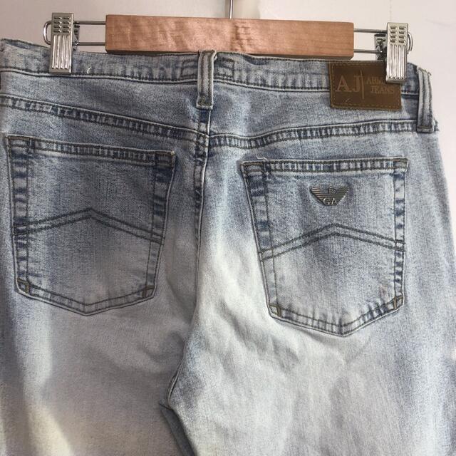 armani jeans デニム ジーンズ S-M ブルー 品番186