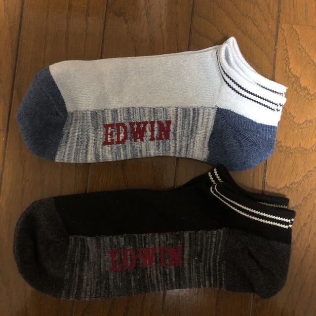 EDWIN(エドウィン)のエドウィンメンズソックス2足セット未使用 メンズのレッグウェア(ソックス)の商品写真