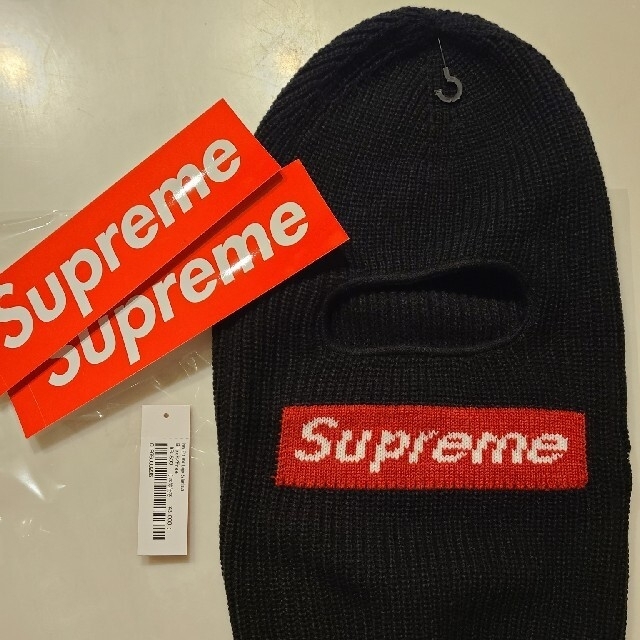 Supreme/NEWERA BOC LOGO BALACLAVA(赤)-