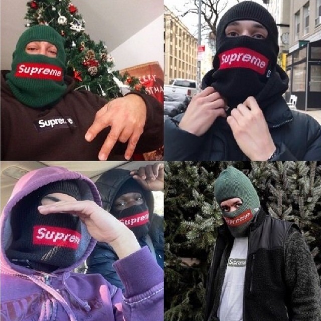 シュプリーム NEW ERA BOX LOGO BALACLAVA バラクラバ - ニット