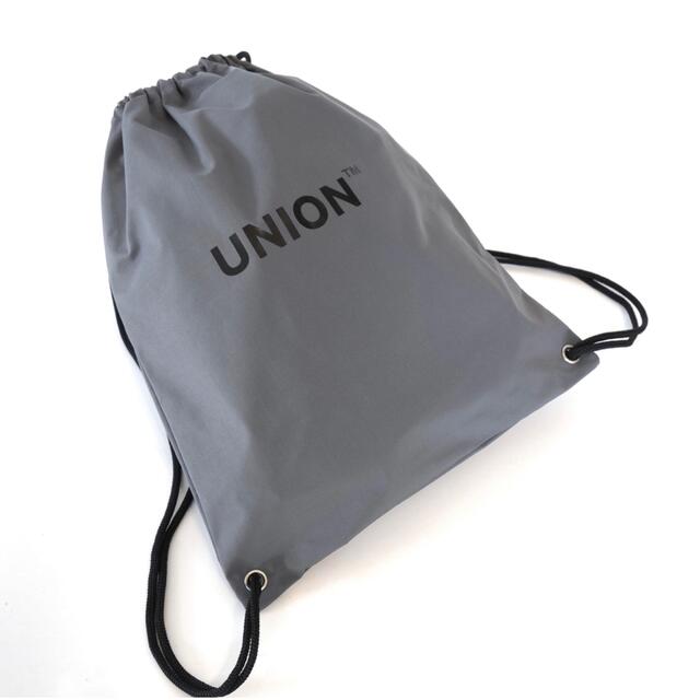 【新品未使用】Union Backpack ナップサック　ユニオン　グレー 3