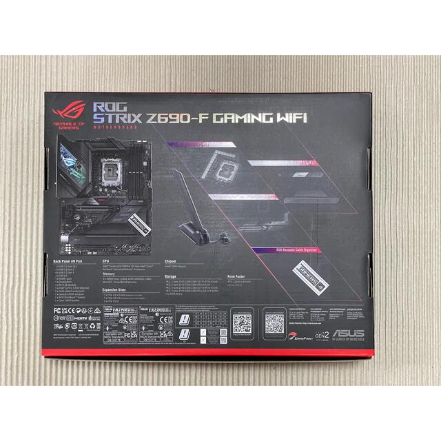 新品】ASUS ROG STRIX Z690-F GAMING WIFIの通販 by ぱそっくま's shop