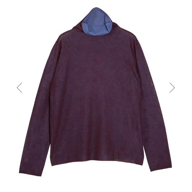 ameri CHAMBRAY LIKE 2WAY KNIT - ニット/セーター