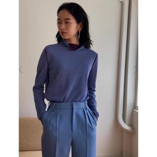 アメリヴィンテージ(Ameri VINTAGE)のameri CHAMBRAY LIKE 2WAY KNIT(ニット/セーター)