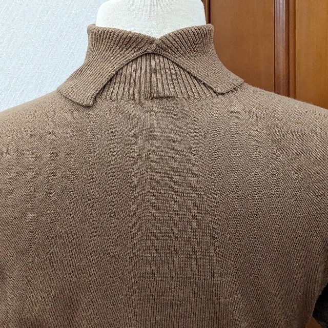 UNIQLO(ユニクロ)のUNIQLO◇3Dエクストラファインメリノリブワンピース◇USED レディースのワンピース(ロングワンピース/マキシワンピース)の商品写真