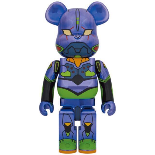 MEDICOM TOY - BE@RBRICK エヴァンゲリオン初号機 CHROME Ver.  1000％