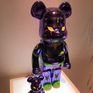 BE@RBRICK エヴァンゲリオン初号機 CHROME 1000%