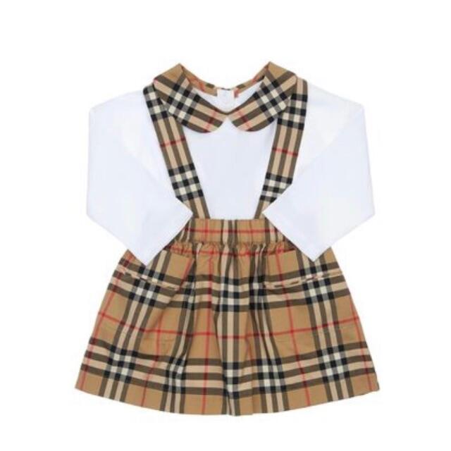 Burberry キッズ　2点セット キッズ/ベビー/マタニティのベビー服(~85cm)(ロンパース)の商品写真