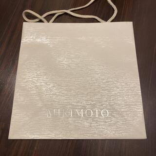 ミキモト(MIKIMOTO)のショッピングバッグ　紙袋(ショップ袋)