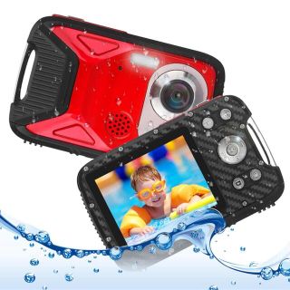 デジタルカメラ 防水 デジカメ 1080P コンパクトカメラ 2.8インチ(コンパクトデジタルカメラ)