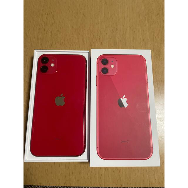 [新品]iPhone11 PRODUCT RED64GB SIMフリー　一括購入