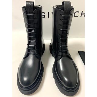 新品《 GIVENCHY ジバンシィ 》レザー レースアップ ブーツ 40