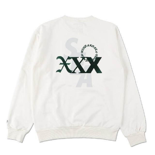 正規品の販売 GOD SELECTION WIND AND SEA Crewneck 白 XL