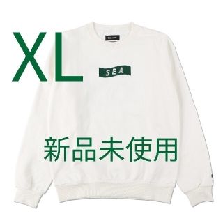 シー(SEA)のGOD SELECTION WIND AND SEA Crewneck 白 XL(スウェット)