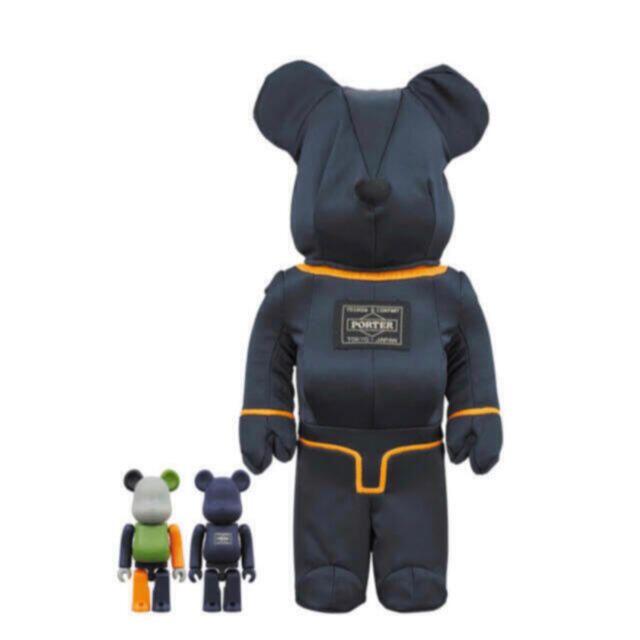 MEDICOM TOY(メディコムトイ)のBE@RBRICK PORTER TANKER BLUE 100%400% エンタメ/ホビーのエンタメ その他(その他)の商品写真