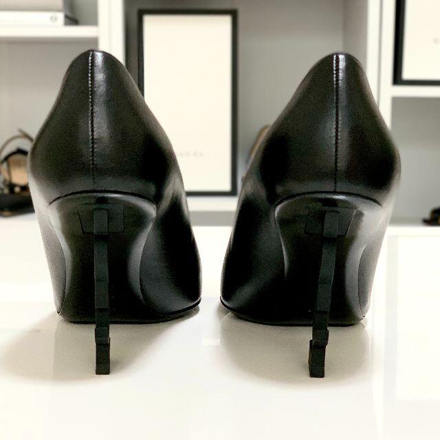 Saint Laurent Paris（サンローラン）ロゴヒール　パンプス