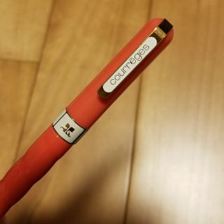 クレージュ(Courreges)のcourreges　クレージュ　万年筆　オレンジ　中古　インクなし(その他)