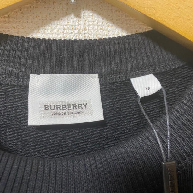 ［新品］ burberry モノグラムモチーフ　 コットン　スウェットシャツ