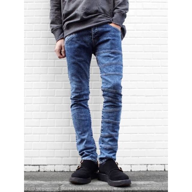 大人気得価】 SHAREEF - 未使用 shareef skinny denim indigoの通販 by
