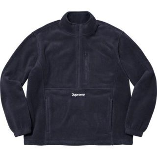 Supreme Polartec Half Zip Pullover Navy