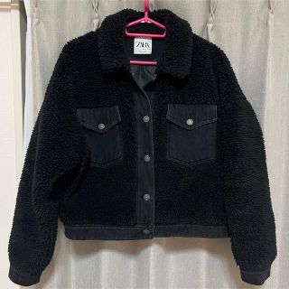 ザラ(ZARA)のZARA ボアジャケット(ブルゾン)