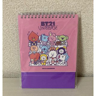 ボウダンショウネンダン(防弾少年団(BTS))のBT21 卓上カレンダー☆2022 新品！(カレンダー/スケジュール)