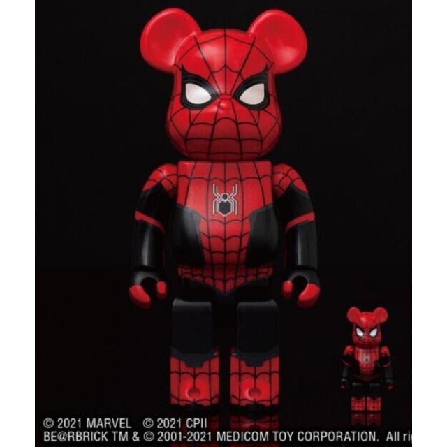 エンタメ/ホビーBE@RBRICK SPIDER-MAN UPGRADED SUIT