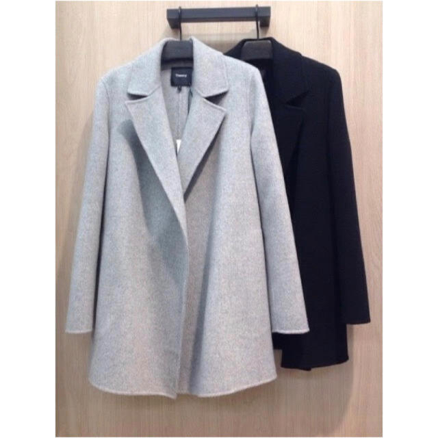theory - Theory ダブルフェイスミドル丈コート の通販 by yu♡'s shop