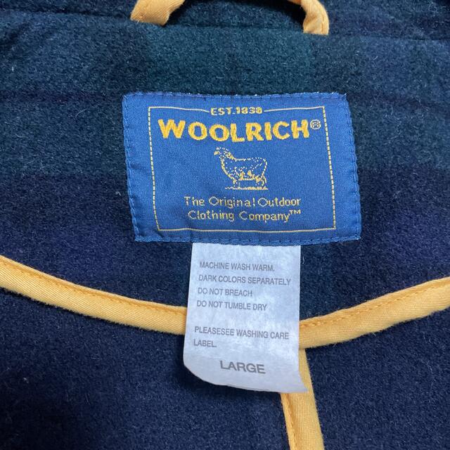 WOOLRICH(ウールリッチ)のWOOLRICH ブラックウォッチ柄 ピーコート メンズのジャケット/アウター(ピーコート)の商品写真