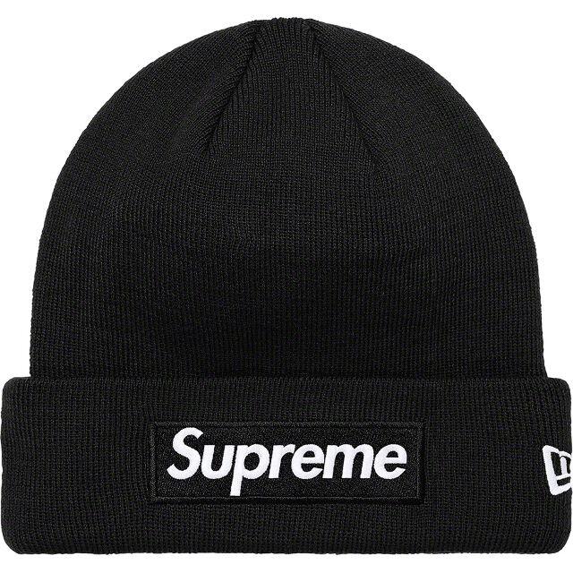 Supreme New Era Box Logo Beanie Black