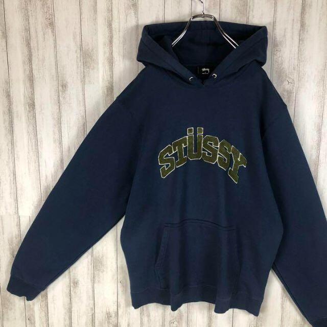 STUSSY - 【新品・タグ付き】 STUSSY センター 刺繍ロゴ パイル 入手