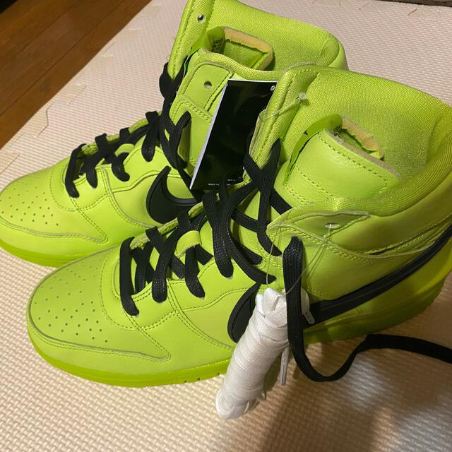 AMBUSH(アンブッシュ)のNIKE AMBUSH dunk Hi 29cm 蛍光グリーン メンズの靴/シューズ(スニーカー)の商品写真