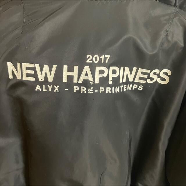 alyx bomber jacket ma-1 new happiness メンズのジャケット/アウター(フライトジャケット)の商品写真