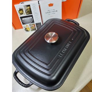 ルクルーゼ(LE CREUSET)のル・クルーゼ☆ココット・レクタンギュラー 29cm(鍋/フライパン)