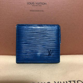 ルイヴィトン(LOUIS VUITTON)の☆正規品☆鑑定済み☆ヴィトン エピ コインケース 青(コインケース)