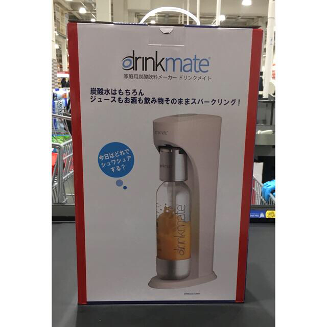ドリンクメイト 家庭用 炭酸飲料メーカー スターターセットDRMCOS10WH