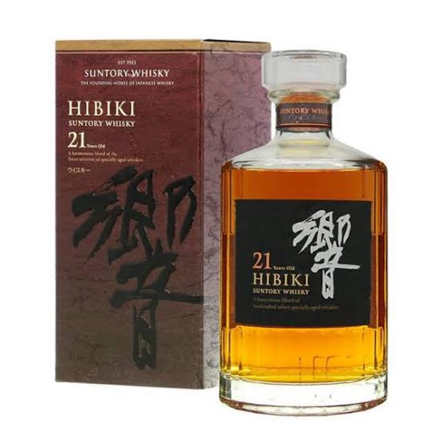 サントリー希少！　suntory  響21年箱付き未開封　700ml